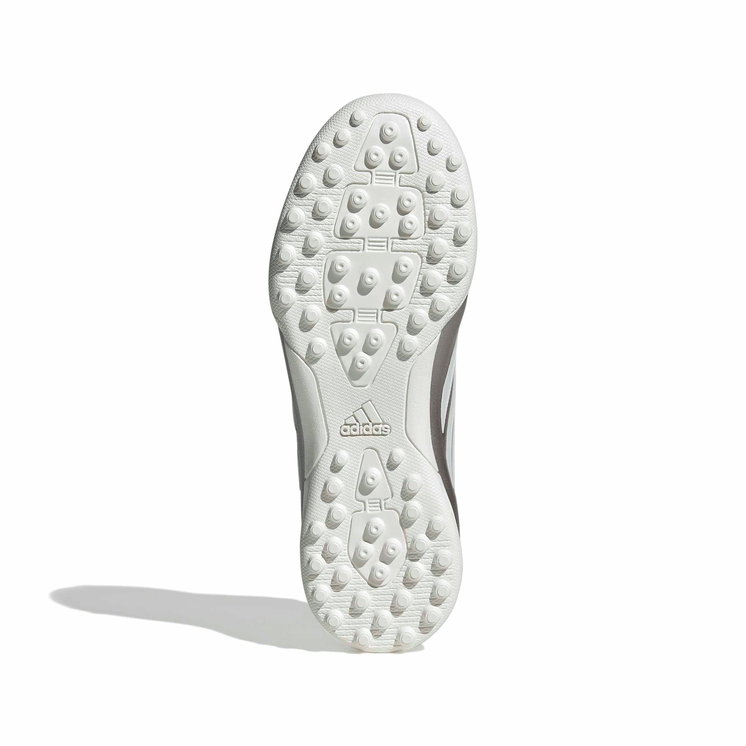 adidas Copa Pure IV League Turf "Taupe Metallic/Zero/Night Metallic" Grade School Kids' Soccer Shoe - TAUPE/ZERO/NIGHT Thumbnail View 6