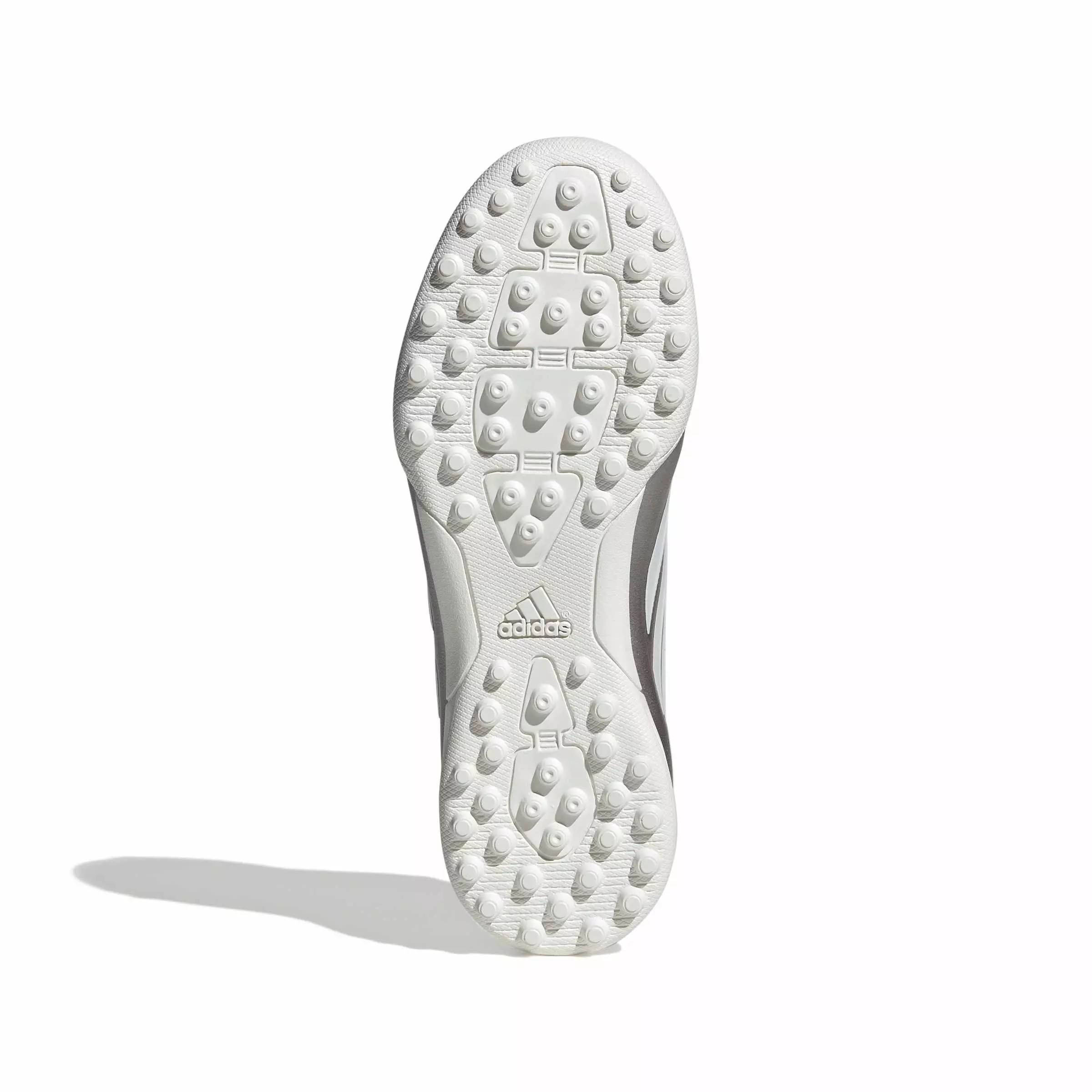 adidas Copa Pure IV League Turf "Taupe Metallic/Zero/Night Metallic" Grade School Kids' Soccer Shoe - TAUPE/ZERO/NIGHT