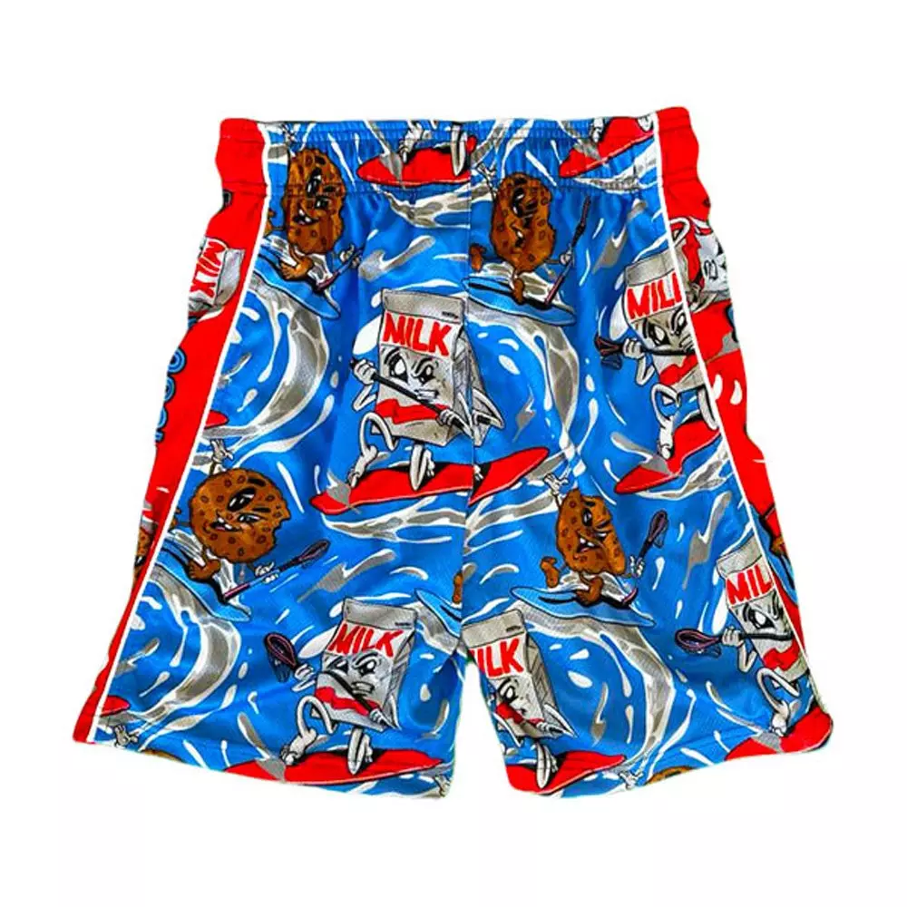 Flow Society Big Boys' Milk-Cookies Shorts -Blue - BLUE