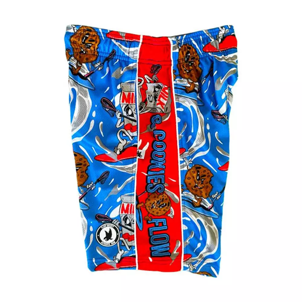 Flow Society Big Boys' Milk-Cookies Shorts -Blue - BLUE