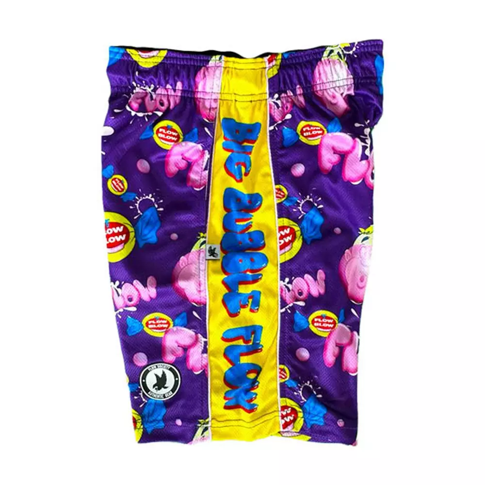 Flow Society Big Boys' Big Bubble Flow Shorts - Purple - PURPLE