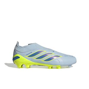 adidas Predator League Laceless FG "Crystal Sky/Ray Blue/Yellow 2" Preschool Kids' Soccer Cleat