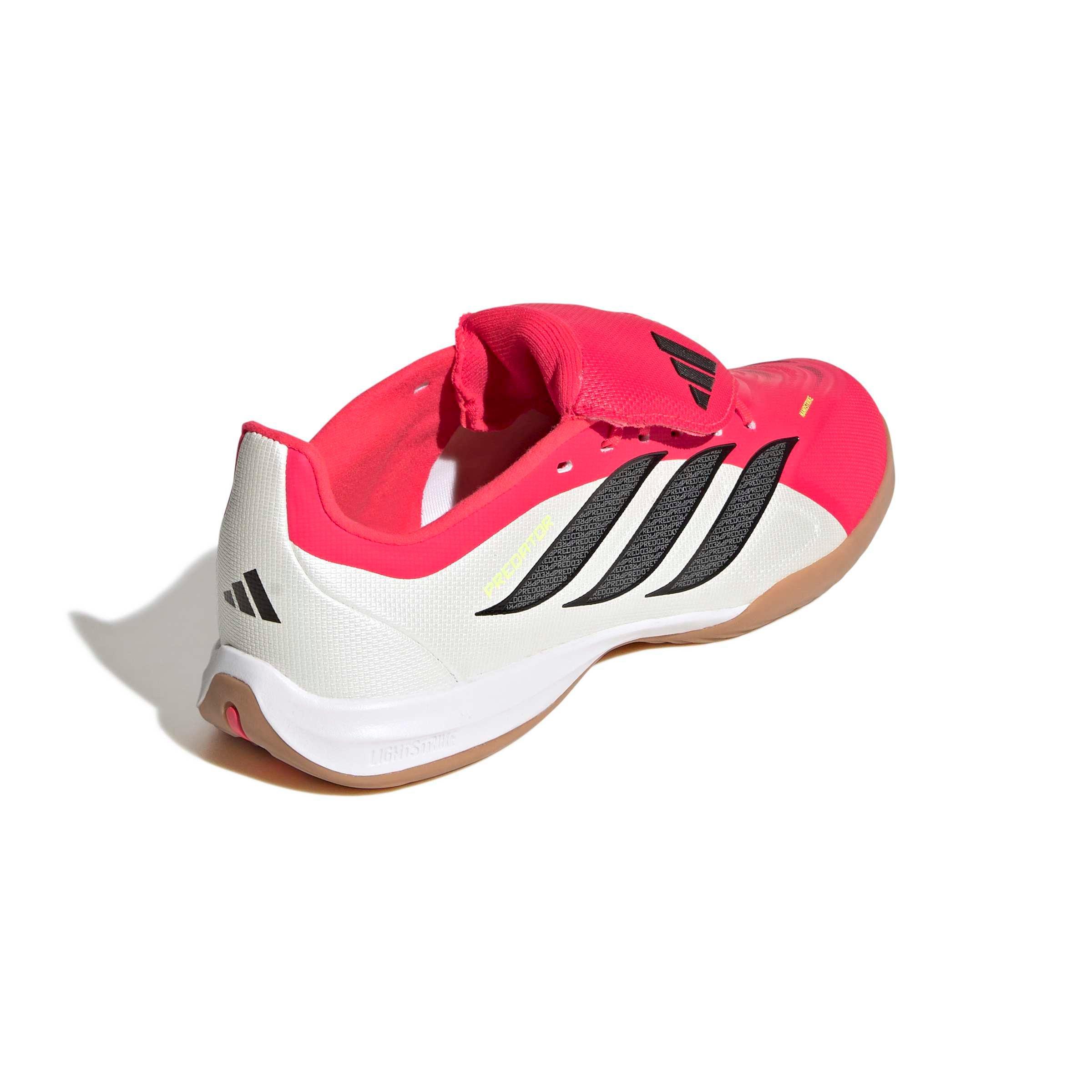 adidas Predator League FOT Indoor "Lucid Red/Core Black/Ftwr White" Preschool Kids' Soccer Shoe - RED/BLACK/WHITE Thumbnail View 4