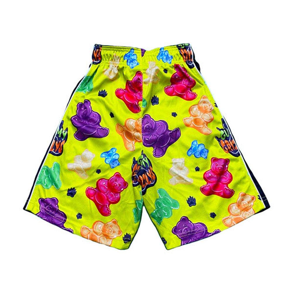 Flow Society Grizzly Gummy Big Boys' Neon Yellow Shorts