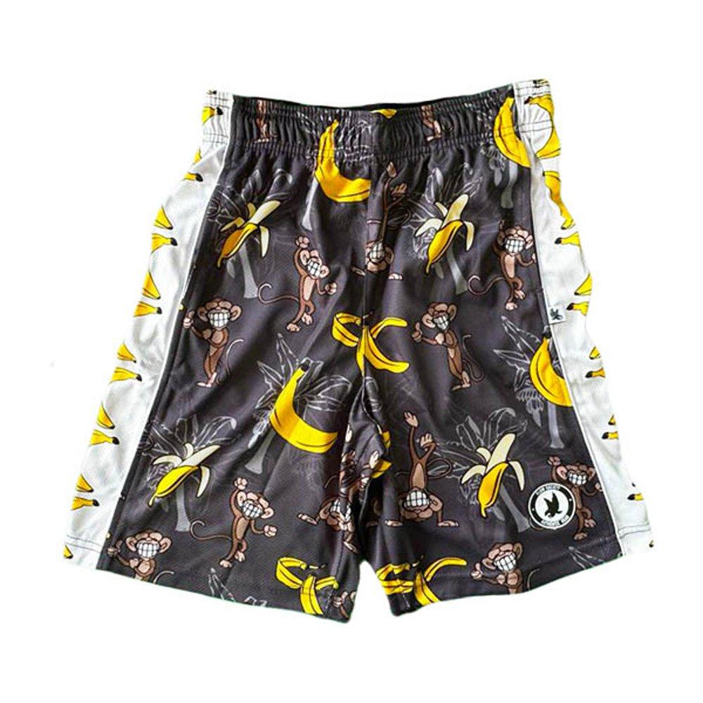 Flow Society Big Boys' Smiling Monkey Shorts - Black - BLACK Thumbnail View 1