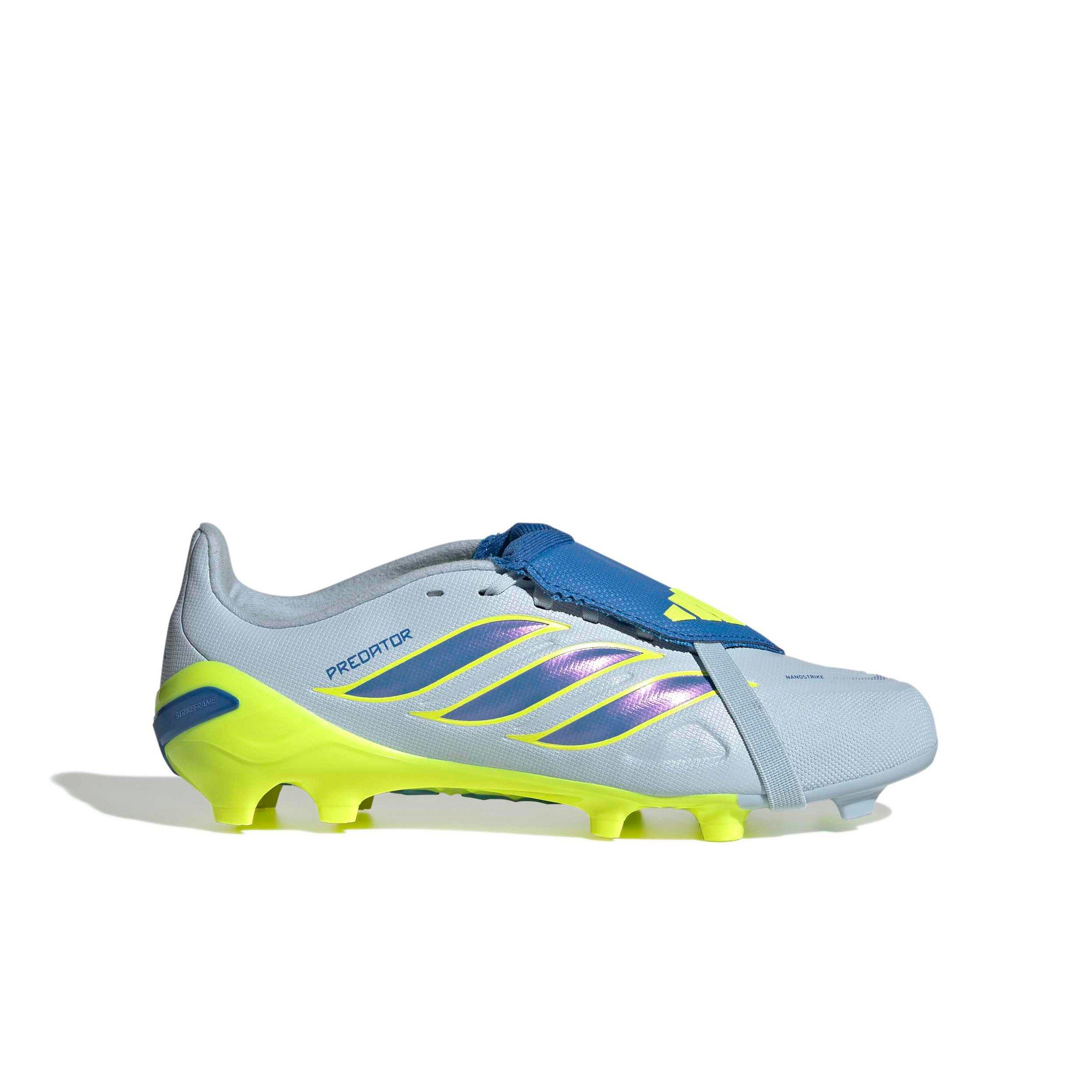 adidas Predator League FOT FG "Crystal Sky/Ray Blue/Solar Yellow 2" Preschool Kids' Soccer Cleat - SKY/BLUE/YELLOW Thumbnail View 1