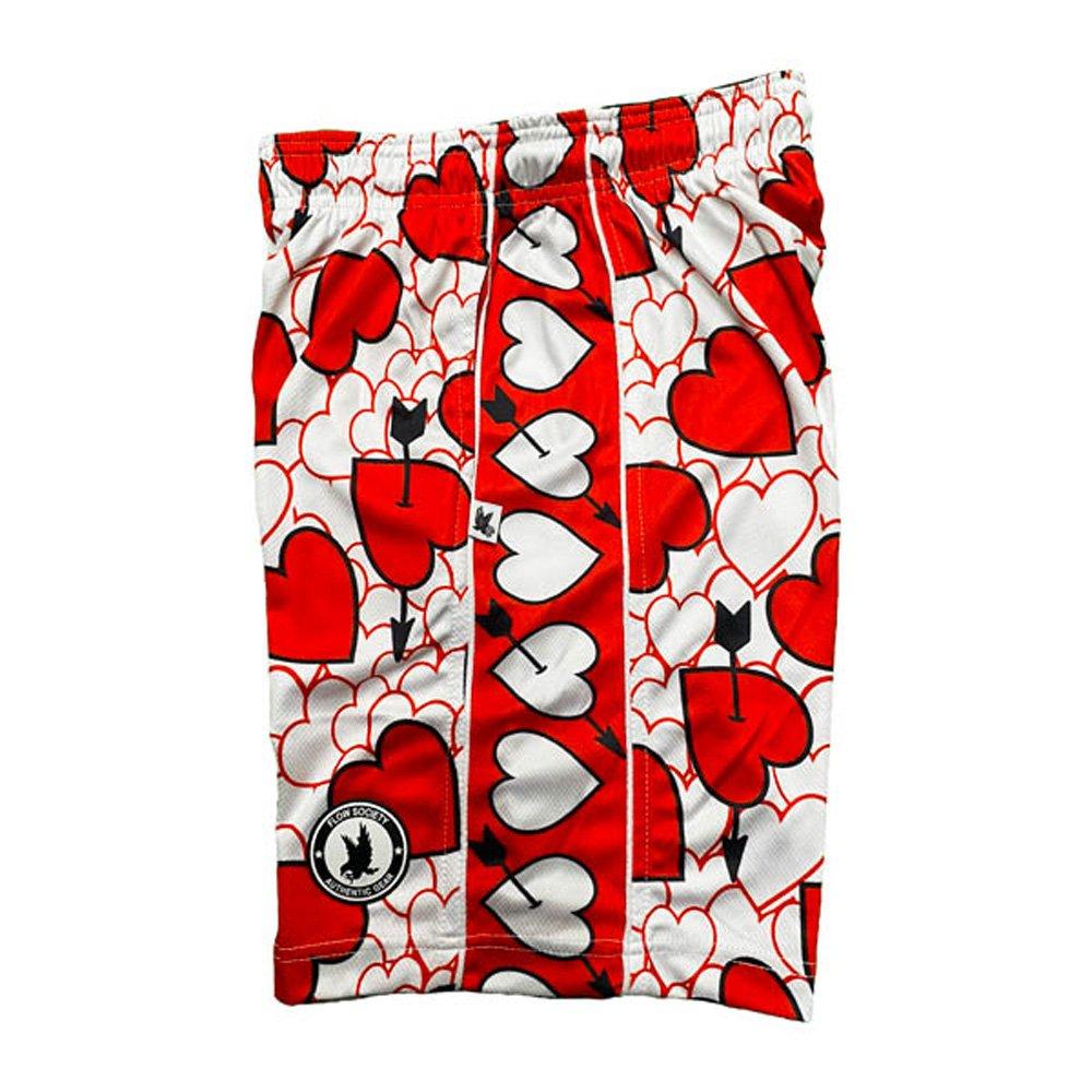 Flow Society Big Boys' Valentine Flow Shorts - White - WHITE Thumbnail View 3