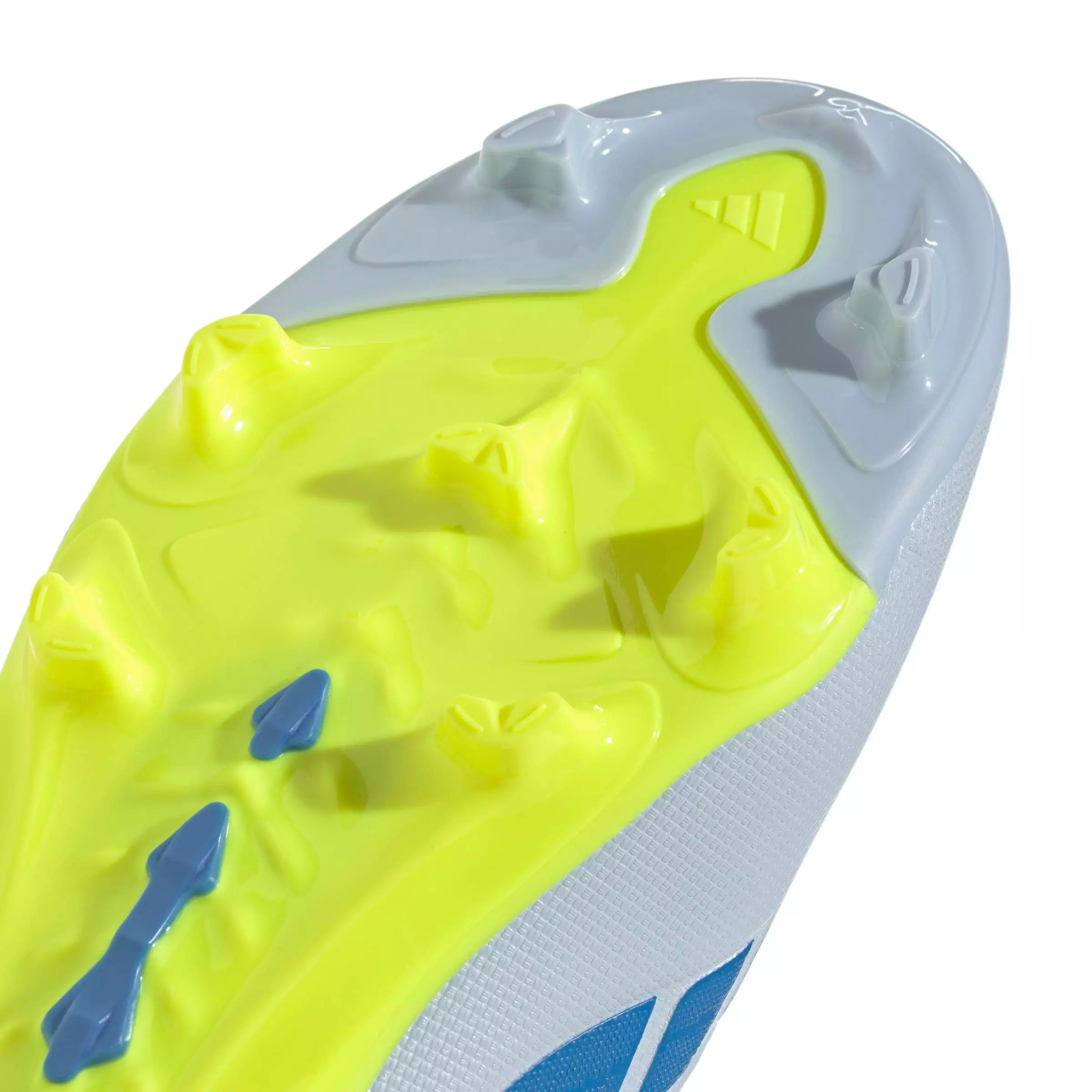 adidas Predator League FG "Crystal Sky/Ray Blue/Team Solar Yellow 2" Preschool Kids' Soccer Cleat - SKY/BLUE/YELLOW