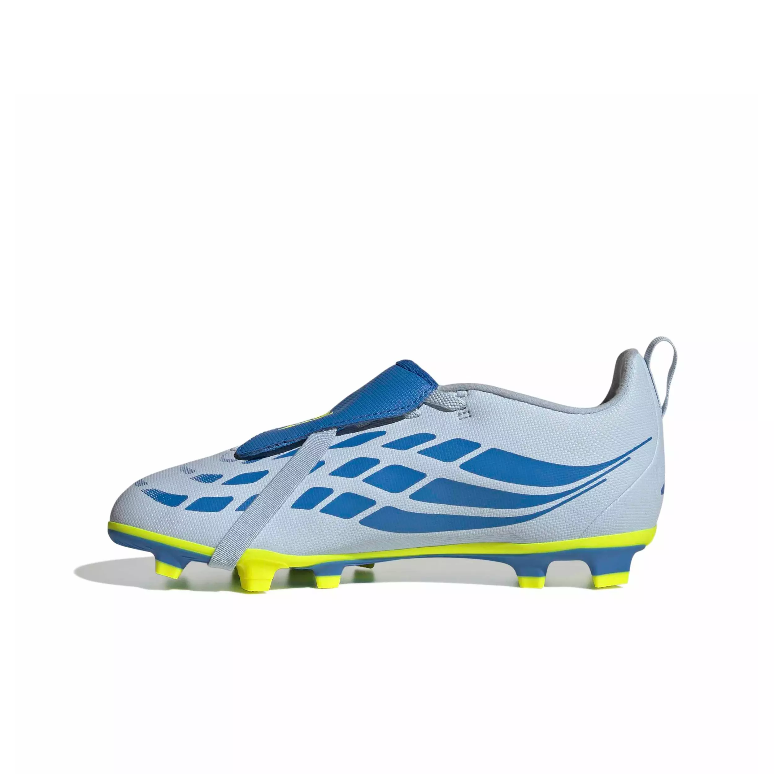 adidas Predator Club FOTEL FG "Crystal Sky/Ray Blue/Solar Yellow 2" Preschool Kids' Soccer Cleat - SKY/BLUE/YELLOW