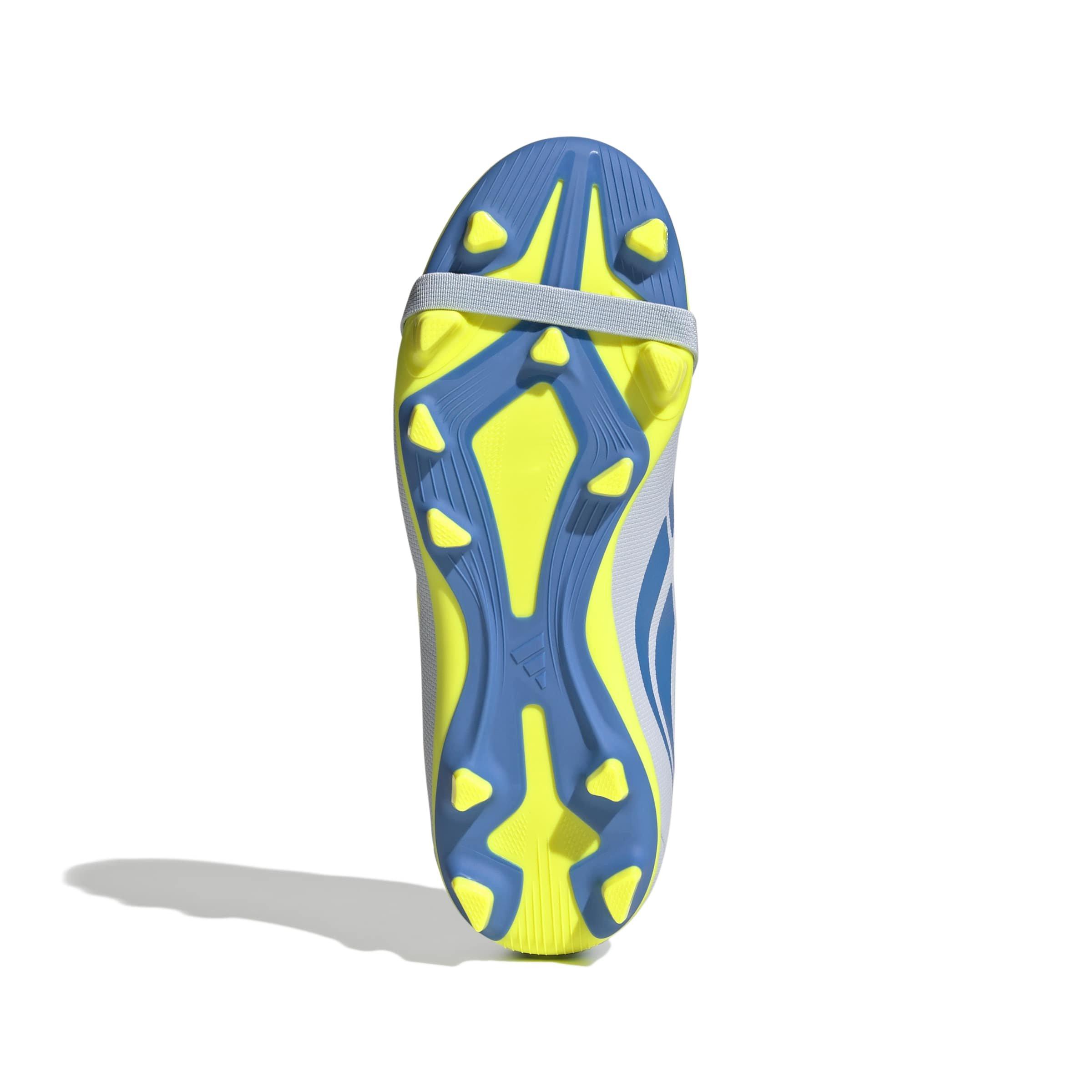 adidas Predator Club FOTEL FG "Crystal Sky/Ray Blue/Solar Yellow 2" Preschool Kids' Soccer Cleat - SKY/BLUE/YELLOW Thumbnail View 6