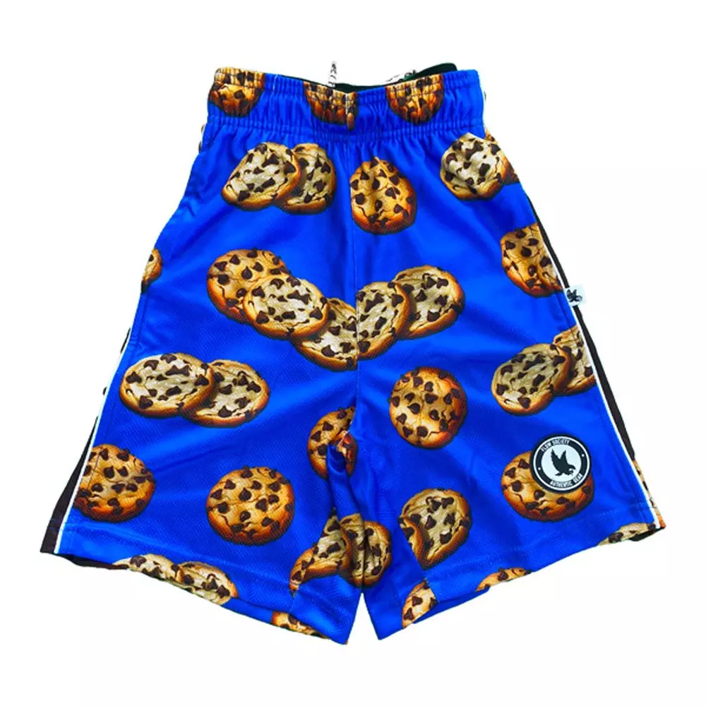 Flow Society Big Boys' Big Cookie Flow Shorts -Blue - BLUE