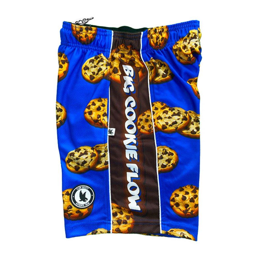 Flow Society Big Boys' Big Cookie Flow Shorts - Blue - BLUE Thumbnail View 3