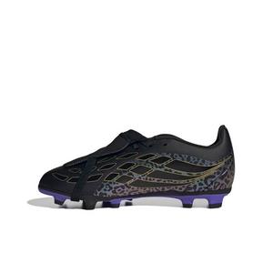 adidas Predator Club FOTEL FG "Core Black/Gold Metallic/Core Black" Preschool Kids' Soccer Cleat