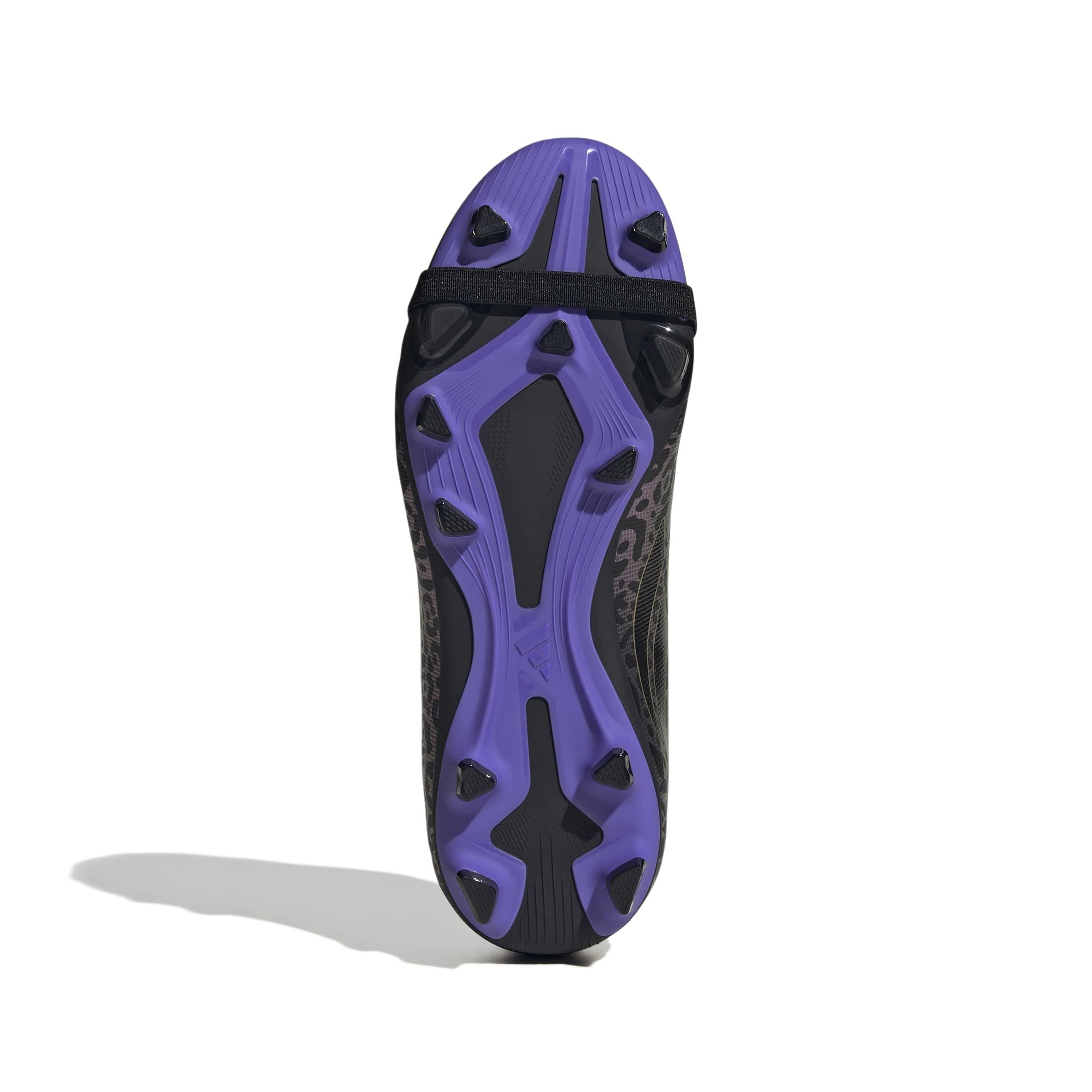 adidas Predator Club FOTEL FG "Core Black/Gold Metallic/Core Black" Preschool Kids' Soccer Cleat - BLACK/GOLD/BLACK Thumbnail View 6