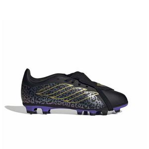 adidas Predator Club FOTEL FG "Core Black/Gold Metallic/Core Black" Preschool Kids' Soccer Cleat