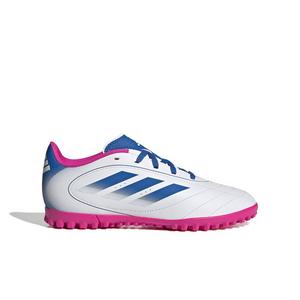 adidas Goletto IX Turf "Ftwr White/Bright Royal/Team Shock Pink 2" Preschool Kids' Soccer Shoe
