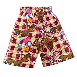 Flow Society Big Boys' Gobble Til You Wobble Shorts -Multicolor