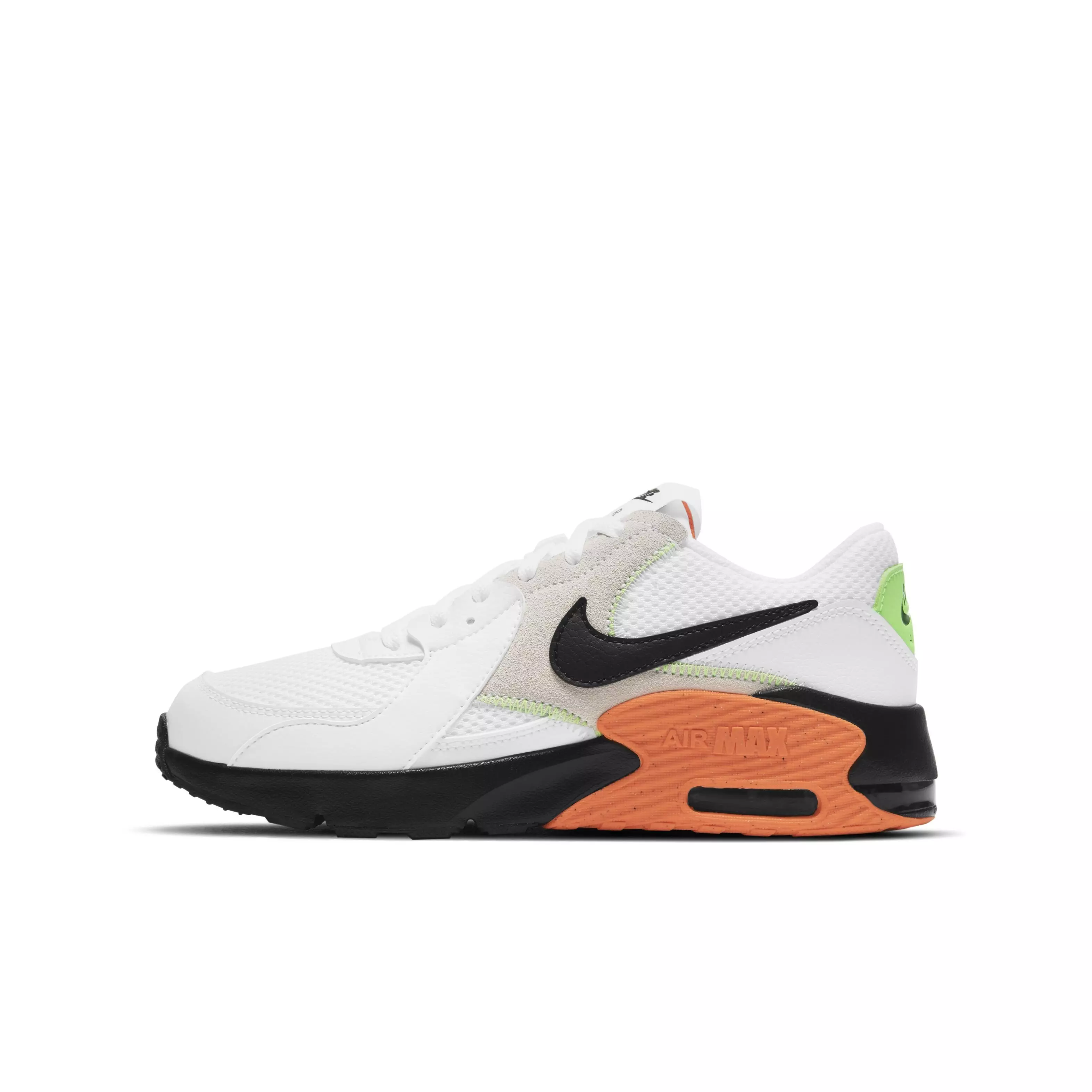 Nike Air Max Excee "White" Grade School Girls' Shoe - WHITE