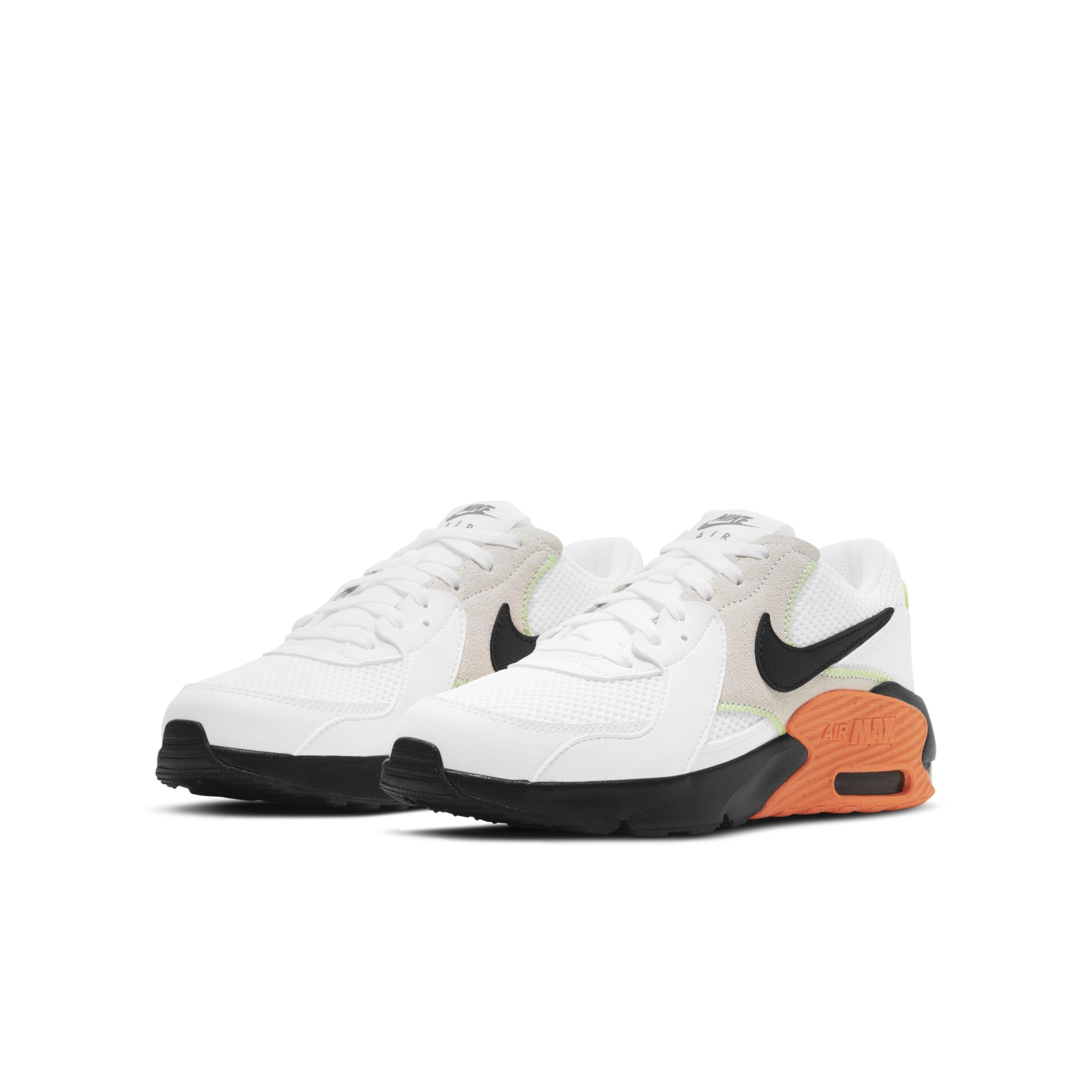 Nike Air Max Excee "White" Grade School Girls' Shoe - WHITE Thumbnail View 3