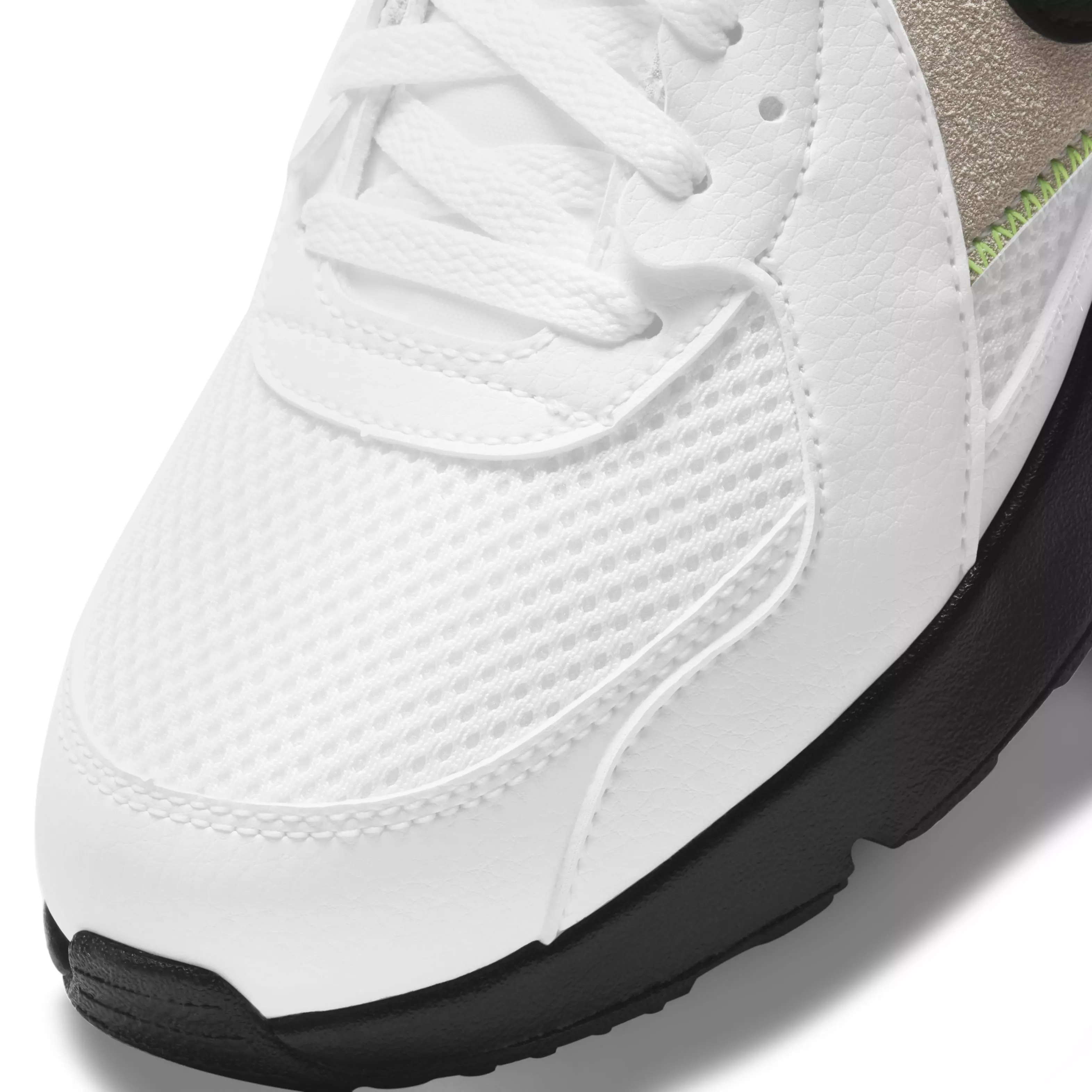 Nike Air Max Excee "White" Grade School Girls' Shoe - WHITE