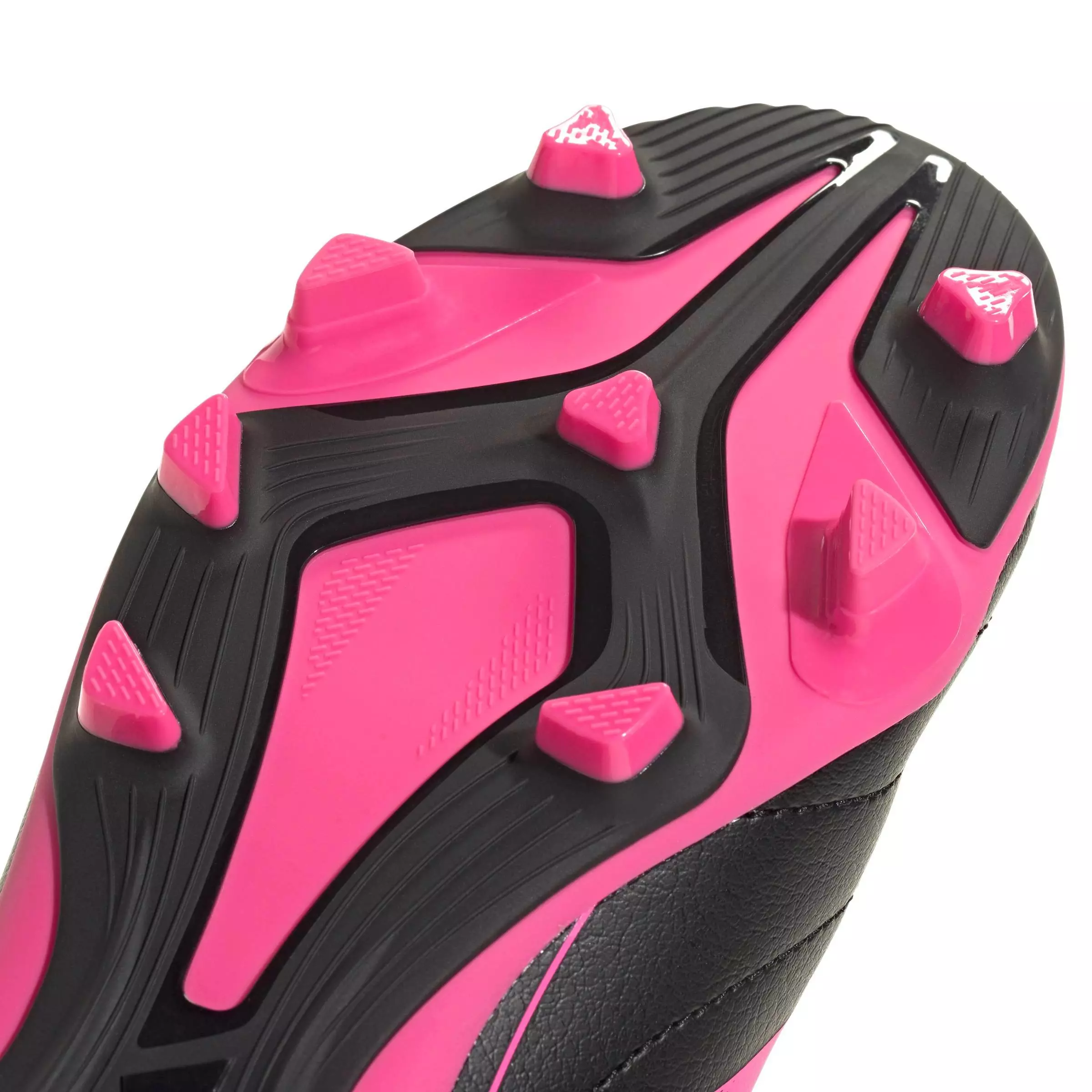 adidas Goletto IX FG "Core Black/Lucid Pink/Core Black" Preschool Kids' Soccer Cleat - BLACK/PINK/BLACK
