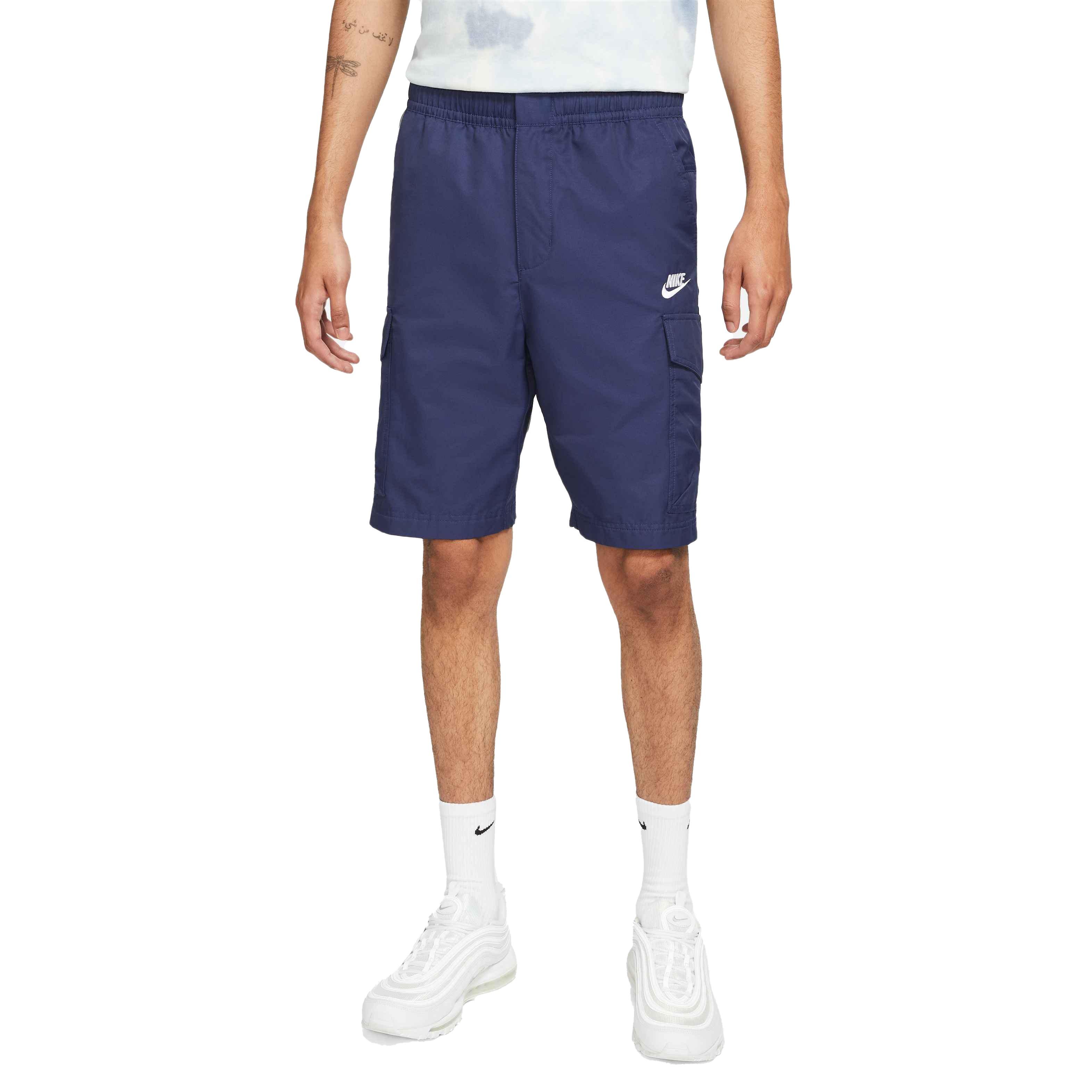 Nike Men's Sportswear Unlined Utility Shorts-Navy