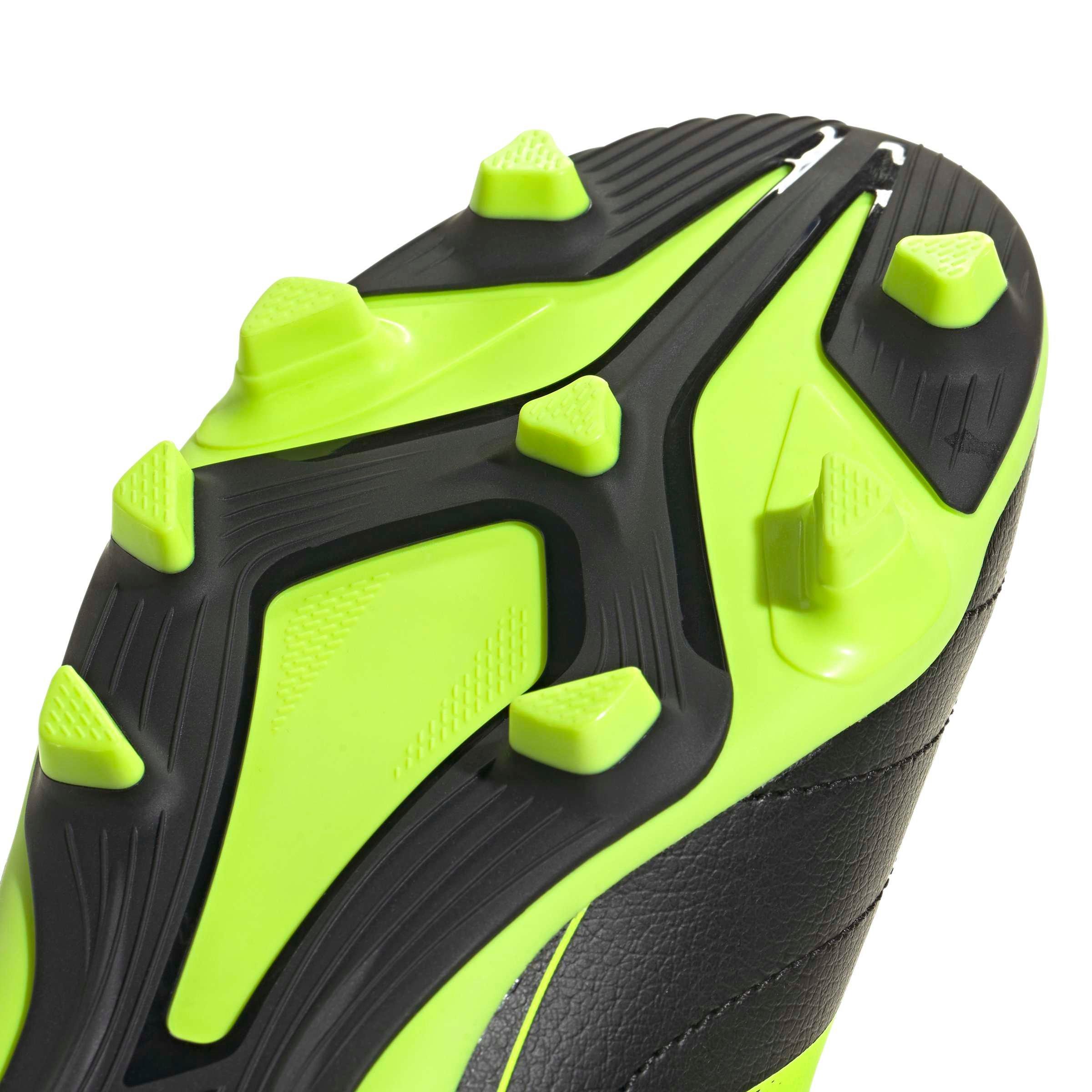 adidas Goletto IX FG "Lucid Lemon/Core Black/Lucid Lemon" Preschool Kids' Soccer Cleat - LEMON/BLACK/LEMON Thumbnail View 8