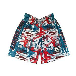 Flow Society Big Boys' Defy Gravity Basketball Shorts -Blue