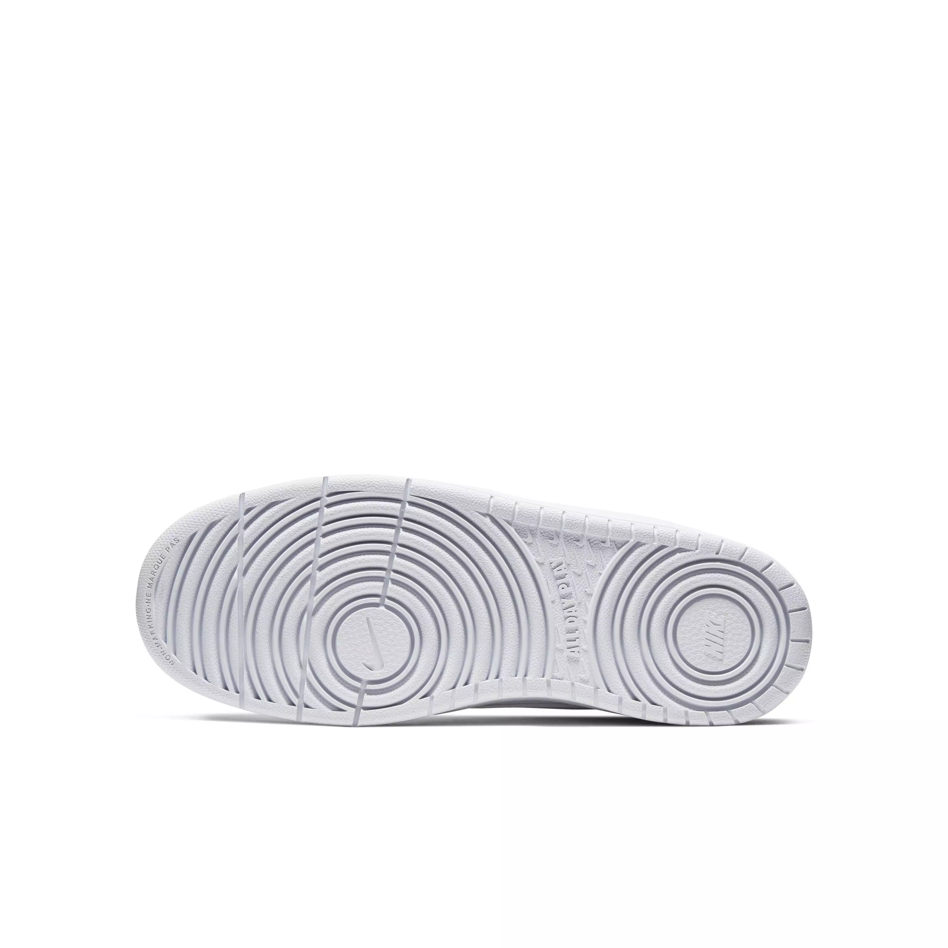 Nike Court Borough Mid 2 "White" Grade School Boys' Shoe - WHITE