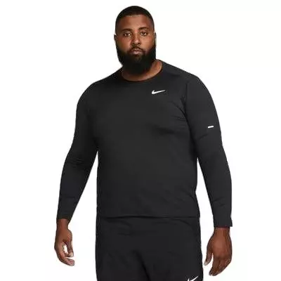 Nike Men's Dri-FIT Element Running Crew-Black - BLACK