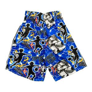 Flow Society Big Boys' Anime Superior Soccer Shorts -Blue