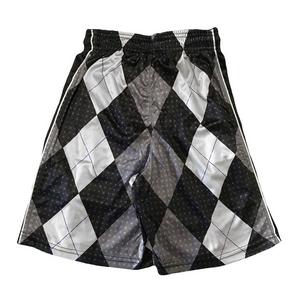 Flow Society Big Boys' Argyle Attack Shorts -Black/Silver