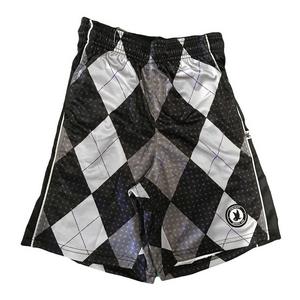 Flow Society Big Boys' Argyle Attack Shorts -Black/Silver