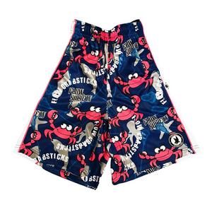 Flow Society Big Boys' Crabstick Attack Shorts -Blue
