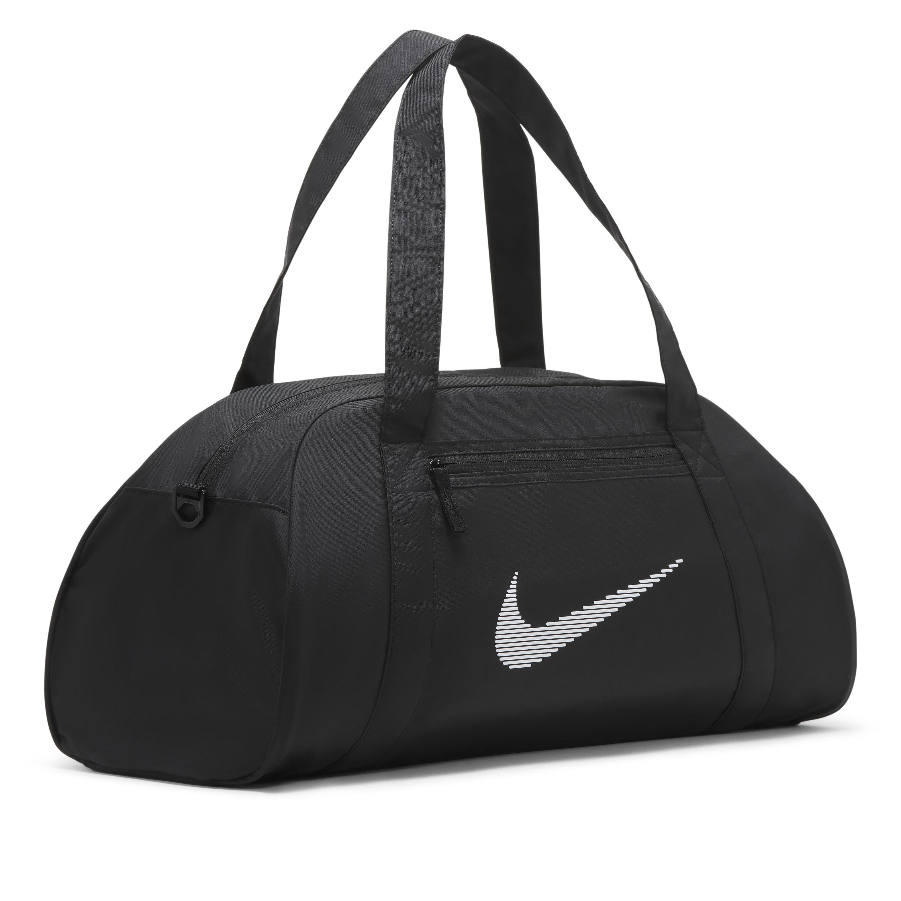 Nike Women's Gym Club 24L Duffel Bag - BLACK Thumbnail View 4