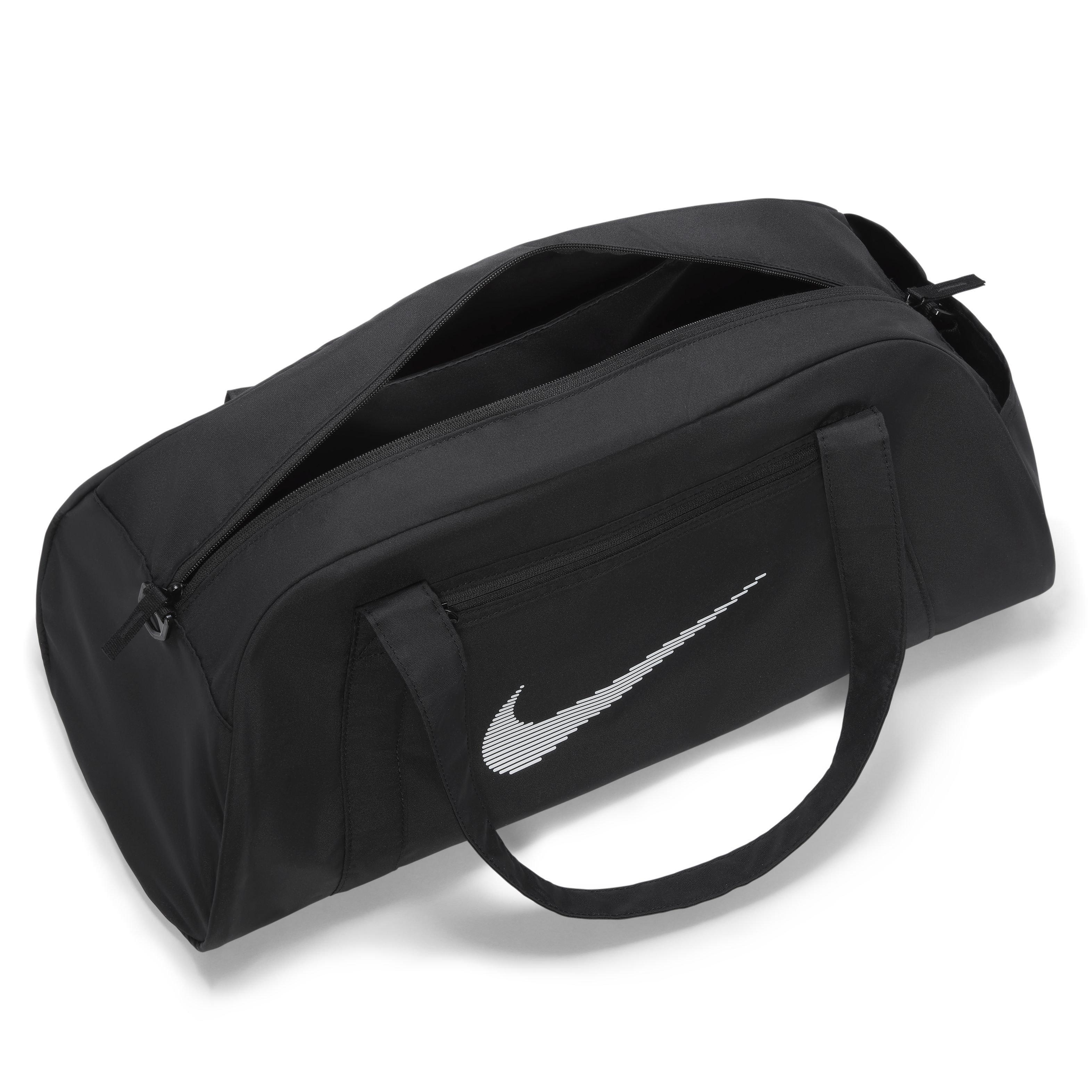 Nike Women's Gym Club 24L Duffel Bag - BLACK Thumbnail View 5