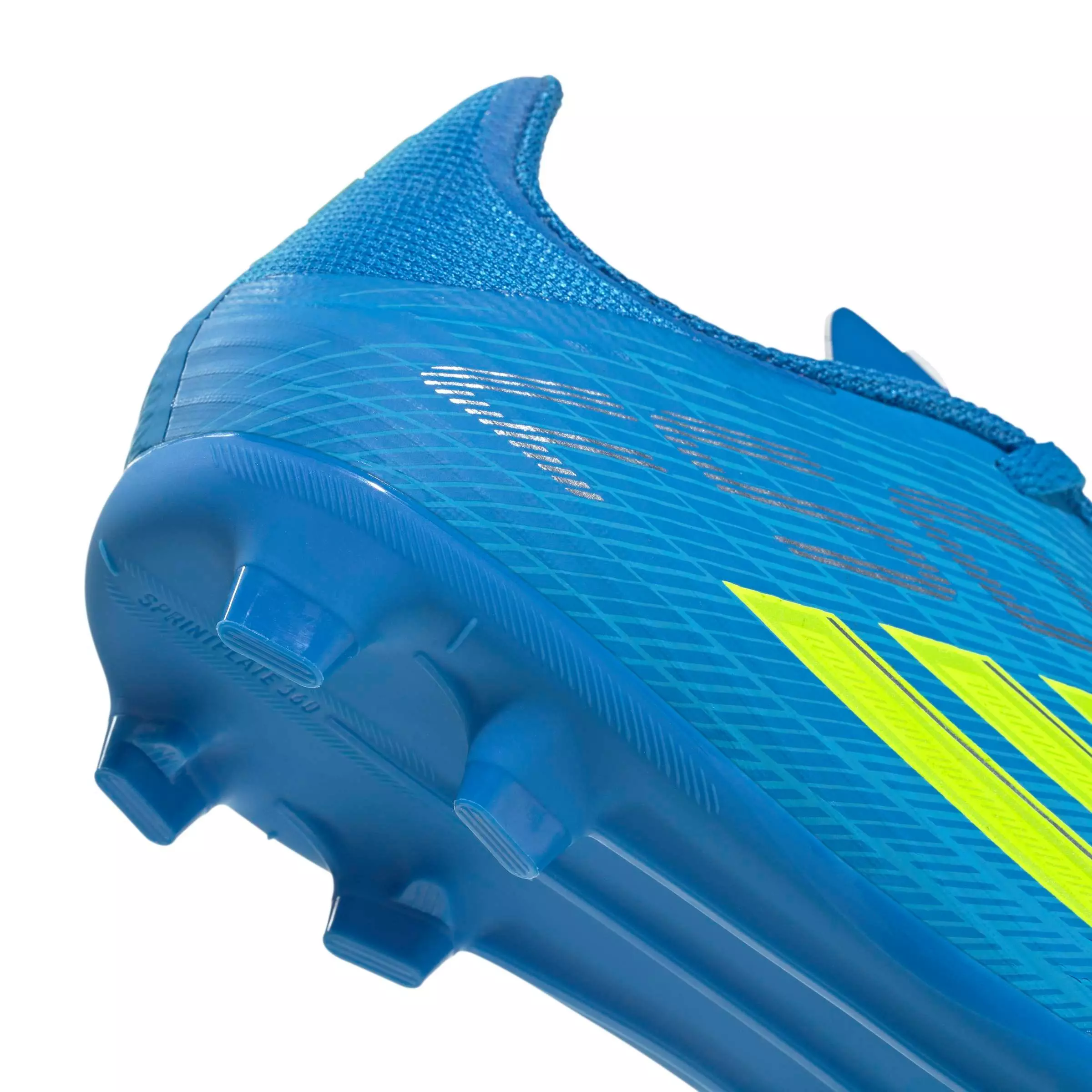adidas F50 League FG "Lucid Ray Blue/Solar Yellow 2/Lucid Aquamarine" Preschool Kids' Soccer Cleat - BLUE/YELLOW/AQUAMARINE