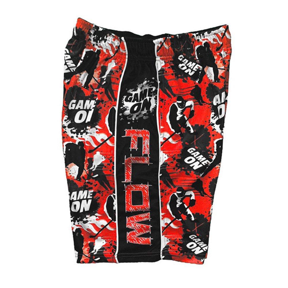 Flow Society Red Game On Flow Big Boys' Attack Shorts