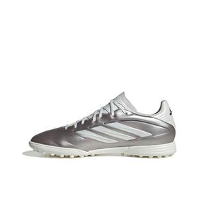 adidas Copa Pure IV League Turf "Taupe Metallic/Zero/Night Metallic" Preschool Kids' Soccer Shoe