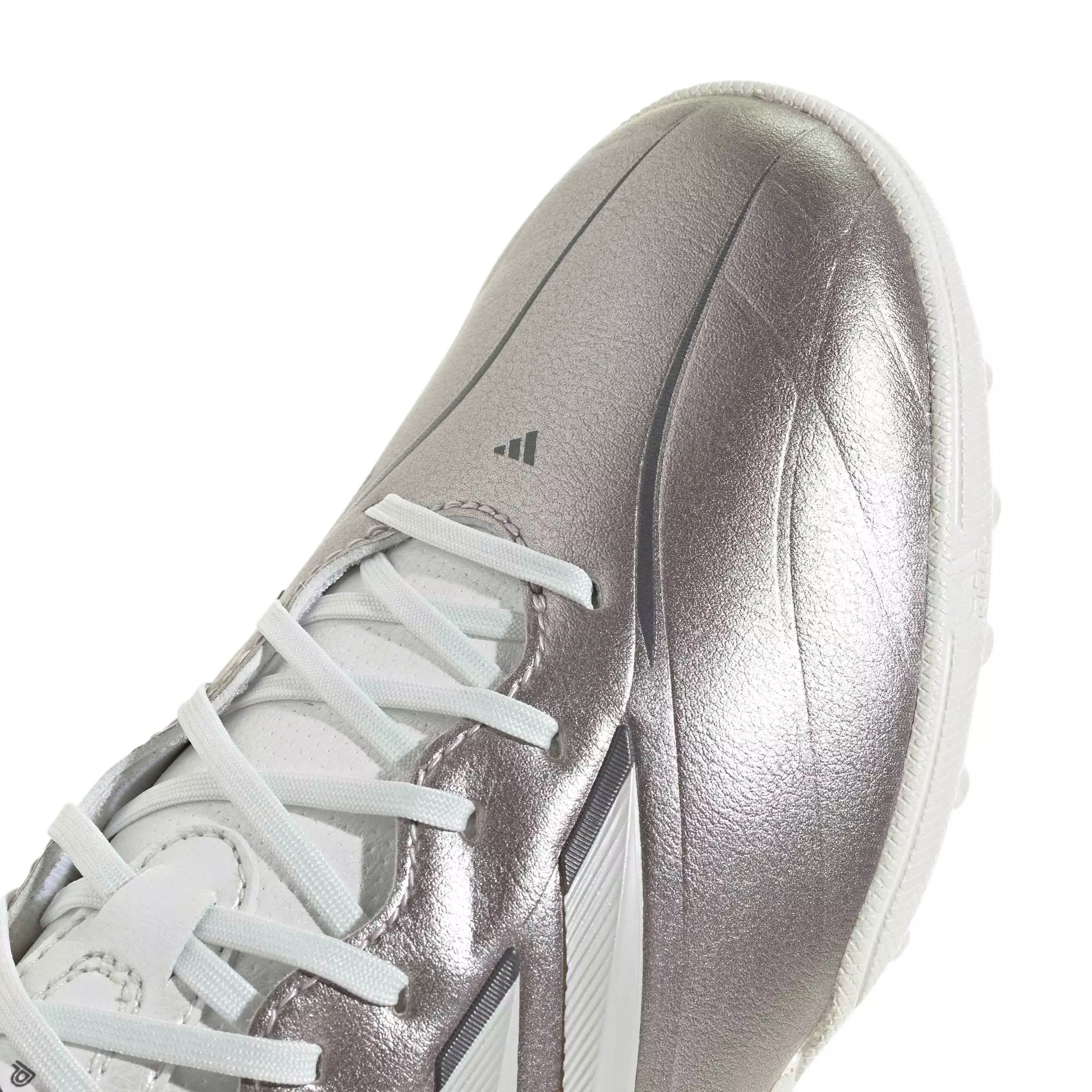 adidas Copa Pure IV League Turf "Taupe Metallic/Zero/Night Metallic" Preschool Kids' Soccer Shoe - TAUPE/ZERO/NIGHT