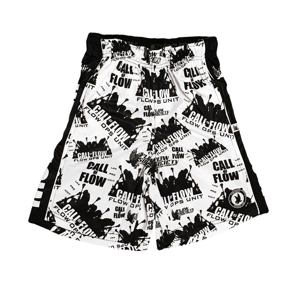 Flow Society Call of Flow Big Boys' White Attack Shorts