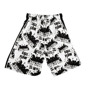 Flow Society Big Boys' Call of Flow Attack Shorts -White