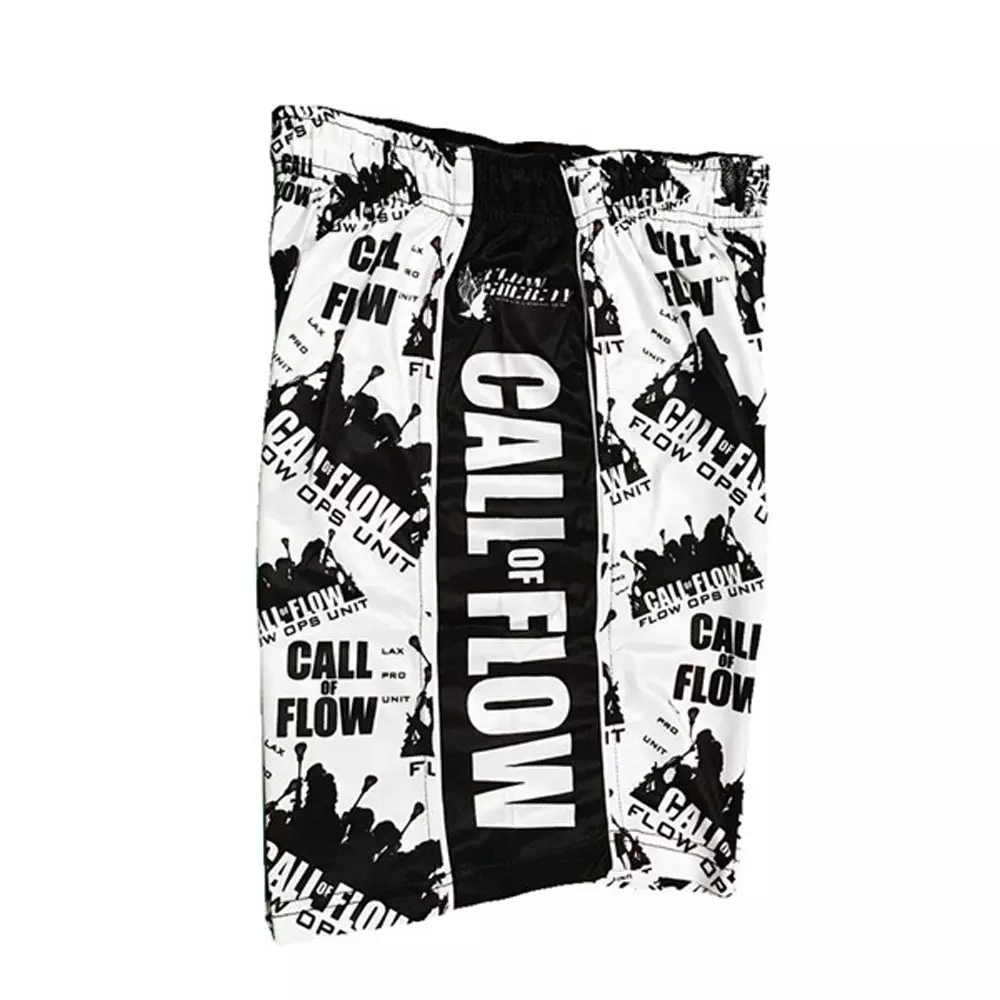 Flow Society Big Boys' Call of Flow Attack Shorts -White - WHITE