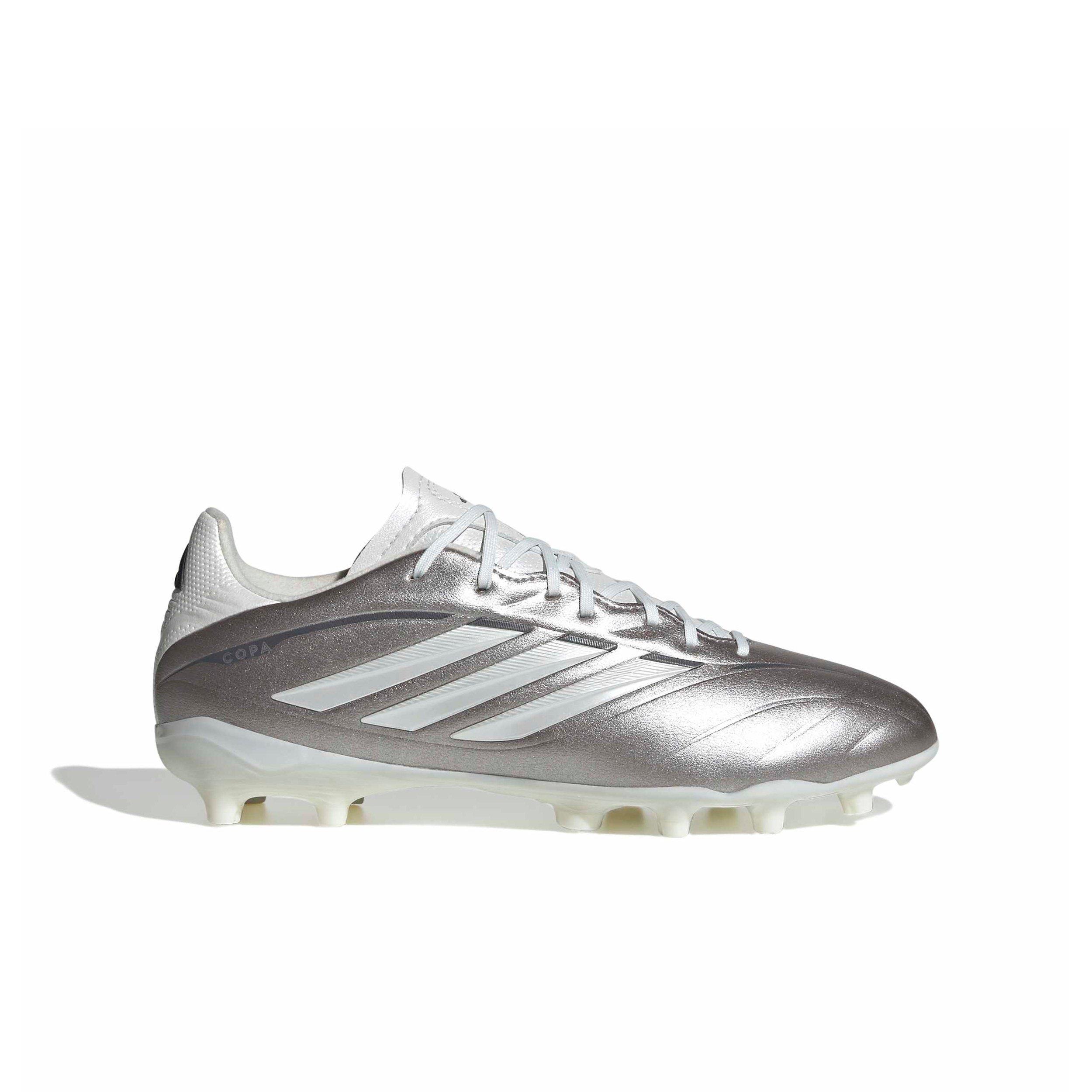 adidas Copa Pure IV League FG "Taupe Metallic/Zero/Night Metallic" Preschool Kids' Soccer Cleat - TAUPE/ZERO/NIGHT Thumbnail View 1