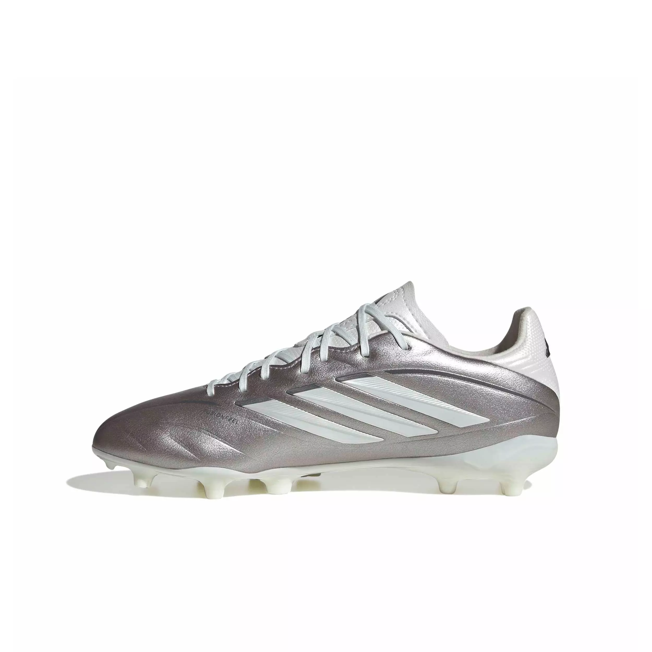 adidas Copa Pure IV League FG "Taupe Metallic/Zero/Night Metallic" Preschool Kids' Soccer Cleat - TAUPE/ZERO/NIGHT