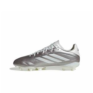 adidas Copa Pure IV League FG "Taupe Metallic/Zero/Night Metallic" Preschool Kids' Soccer Cleat