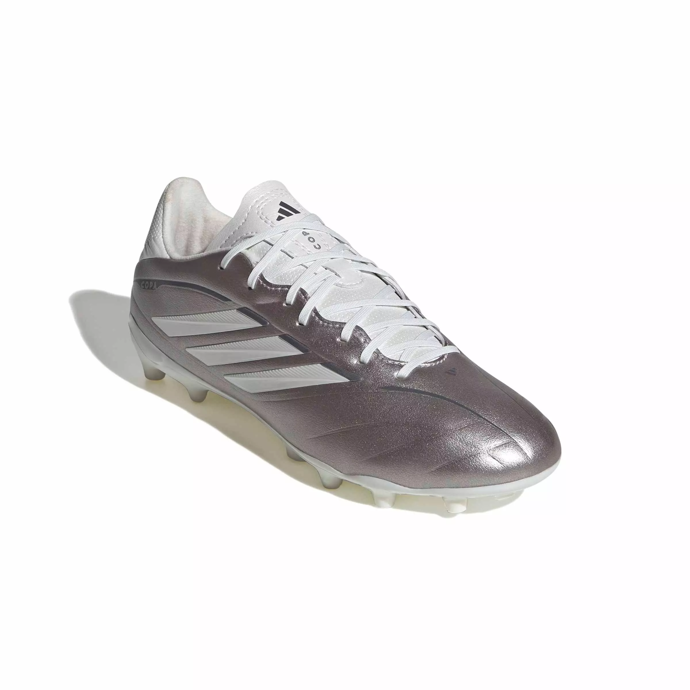 adidas Copa Pure IV League FG "Taupe Metallic/Zero/Night Metallic" Preschool Kids' Soccer Cleat - TAUPE/ZERO/NIGHT