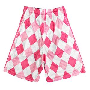 Flow Society Big Boys' New Argyle Pink Attack Shorts