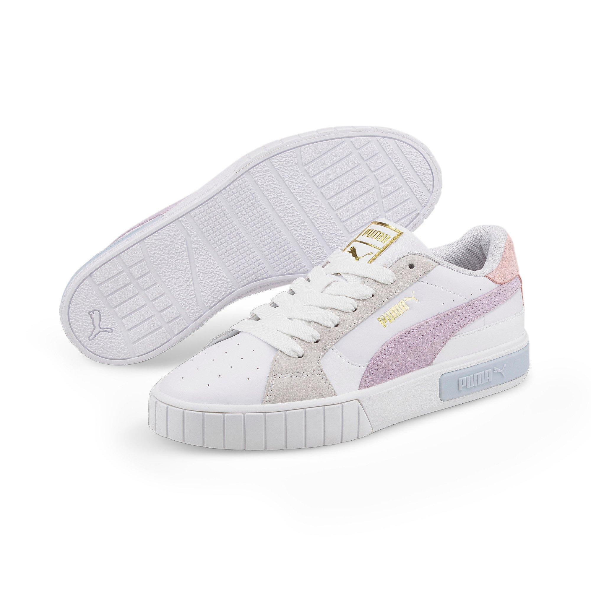 PUMA Cali Star Mix Puma White Arctic Ice Lavender Fog Women s Shoe Hibbett