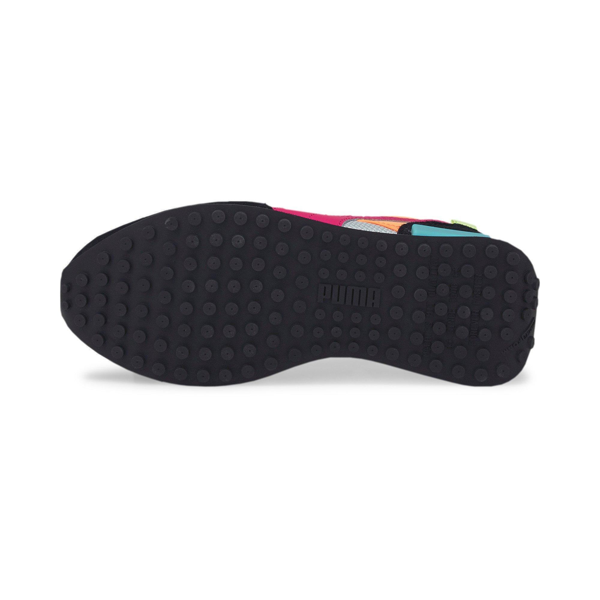 PUMA Future Rider "Black/Grey/Orange/ Multi Color" Women's Shoe - MULTI-COLOR Thumbnail View 6
